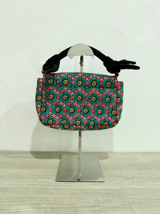 Lele Sadoughi cleo silk embroidered bag