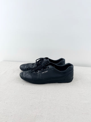 Prada leather sneakers, 40