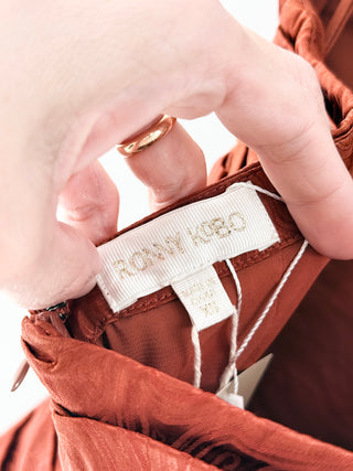 Ronny Kobo ruched mini dress, XS