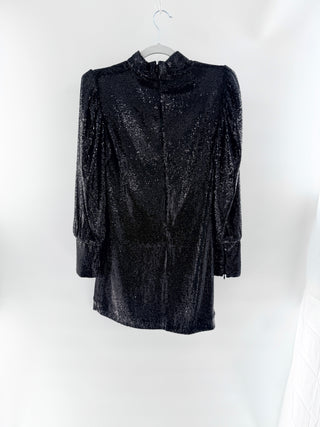 ALC turtleneck sequin mini dress, 4