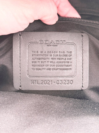 Coach graham signature backpack