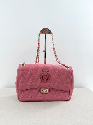 Valentino by Mario Valentino large leather bag with chain strap