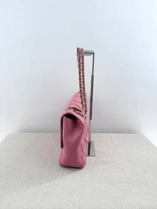 Valentino by Mario Valentino large leather bag with chain strap