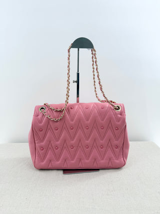 Valentino by Mario Valentino large leather bag with chain strap