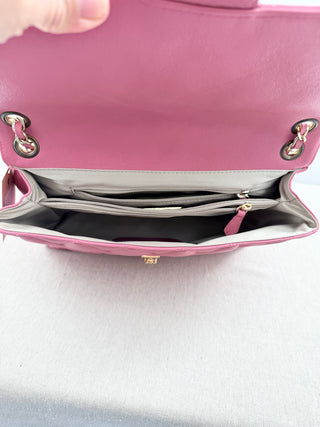 Valentino by Mario Valentino large leather bag with chain strap