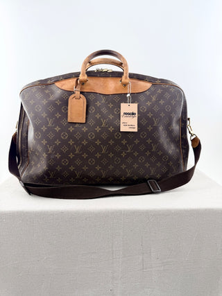 Louis Vuitton alize  2 monogram canvas compartment bag