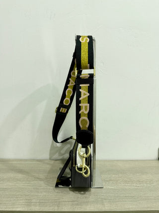 Marc Jacobs the snapshot leather bag with strap