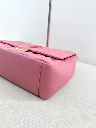 Valentino by Mario Valentino large leather bag with chain strap