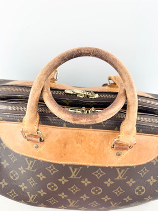 Louis Vuitton alize  2 monogram canvas compartment bag