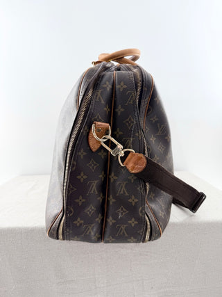 Louis Vuitton alize  2 monogram canvas compartment bag