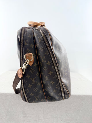 Louis Vuitton alize  2 monogram canvas compartment bag
