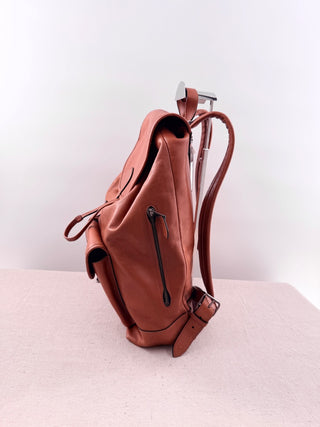Coach large leather backpack, large
