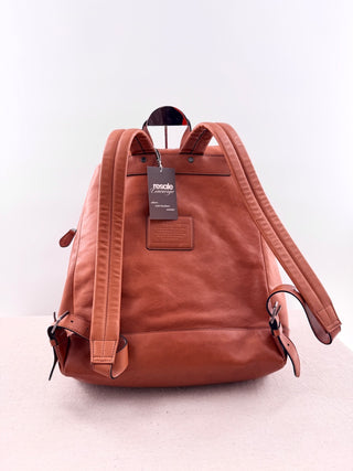 Coach large leather backpack, large