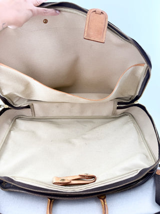 Louis Vuitton alize  2 monogram canvas compartment bag