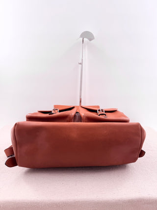 Coach large leather backpack, large