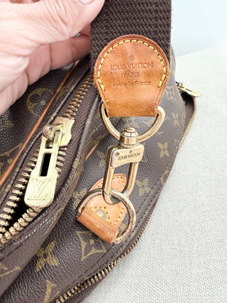 Louis Vuitton alize  2 monogram canvas compartment bag