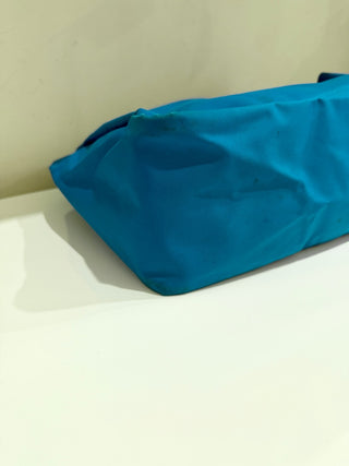 Longchamp le pliage nylon hobo bag with leather trim