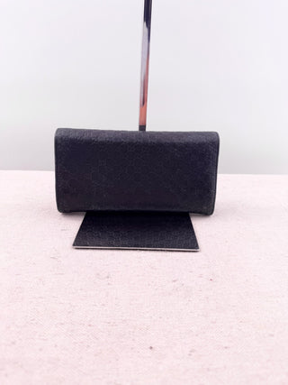 Gucci microgucissima bow continental leather wallet