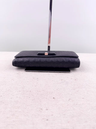 Gucci microgucissima bow continental leather wallet