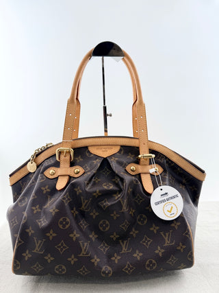 Louis Vuitton monogram tivoli top handle bag GM
