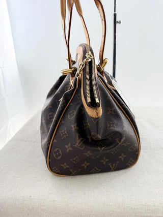 Louis Vuitton monogram tivoli top handle bag GM