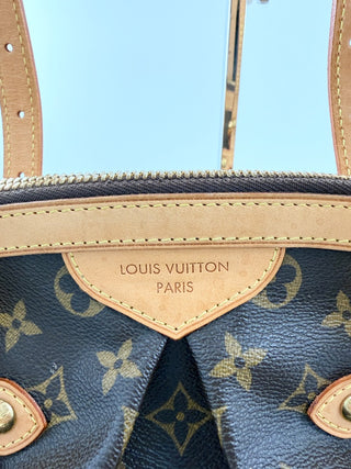 Louis Vuitton monogram tivoli top handle bag GM