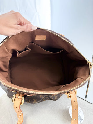 Louis Vuitton monogram tivoli top handle bag GM