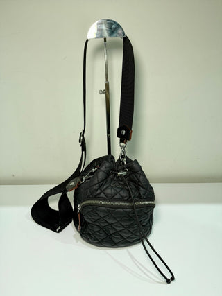 MZ wallace crosby nylon bucket bag with long strap