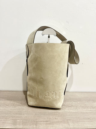 Cult Gaia suede and leather bag