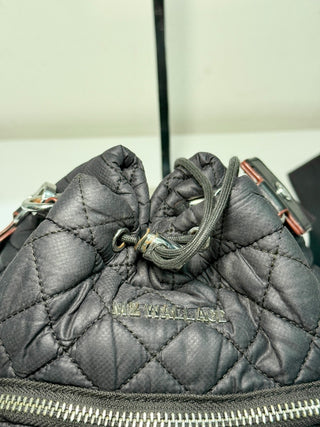 MZ wallace crosby nylon bucket bag with long strap