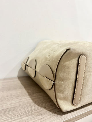 Cult Gaia suede and leather bag