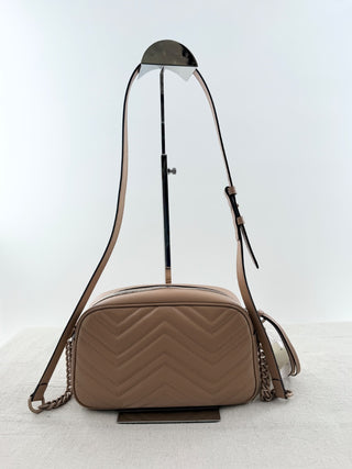Gucci GG marmont small leather camera bag