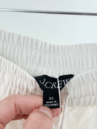 J crew linen jogger pants, XS - oversized