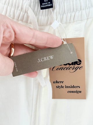 J crew linen jogger pants, XS - oversized