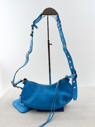 Balenciaga le cagole leather shoulder bag