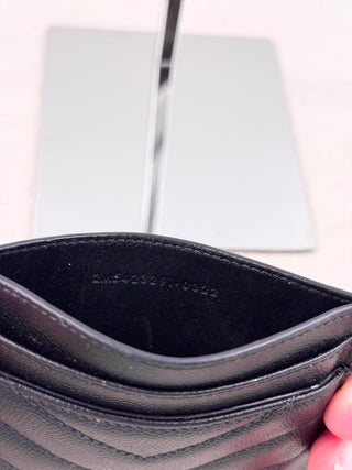 Saint Laurent Cassandre Matelasse Card Case