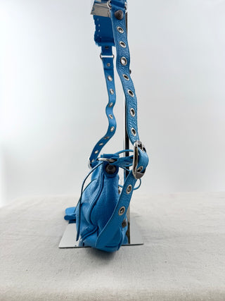 Balenciaga le cagole leather shoulder bag