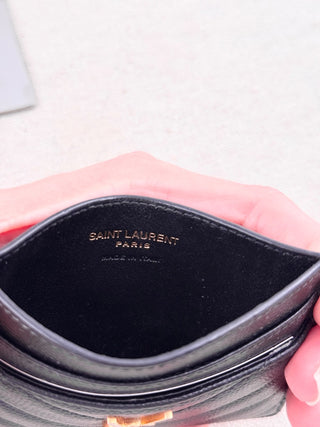 Saint Laurent Cassandre Matelasse Card Case
