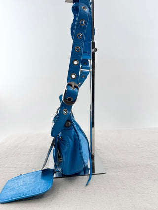Balenciaga le cagole leather shoulder bag