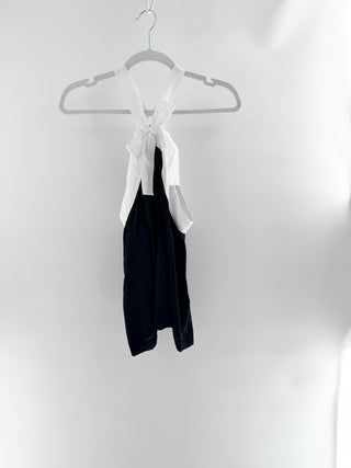Maeve sleeveless halterneck top satin, M