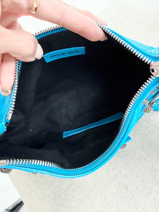 Balenciaga le cagole leather shoulder bag