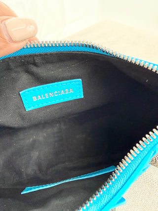Balenciaga le cagole leather shoulder bag