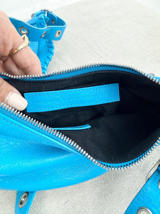 Balenciaga le cagole leather shoulder bag