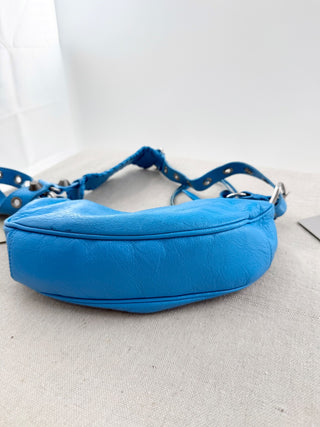 Balenciaga le cagole leather shoulder bag