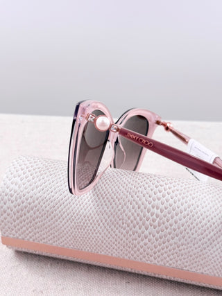 Jimmy Choo RUA/G/S Cat-Eye Sunglasses