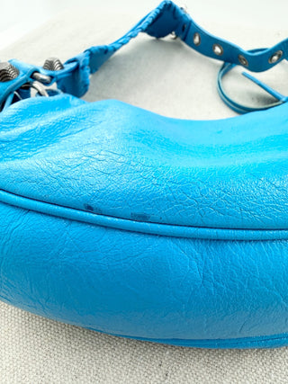 Balenciaga le cagole leather shoulder bag