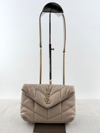 Saint Laurent toy puffer leather bag