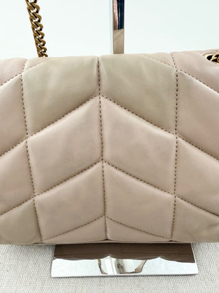 Saint Laurent toy puffer leather bag