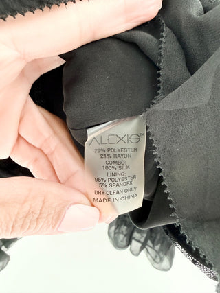 Alexis lace ruffle top, S