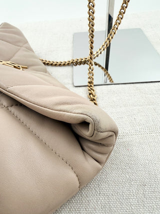 Saint Laurent toy puffer leather bag